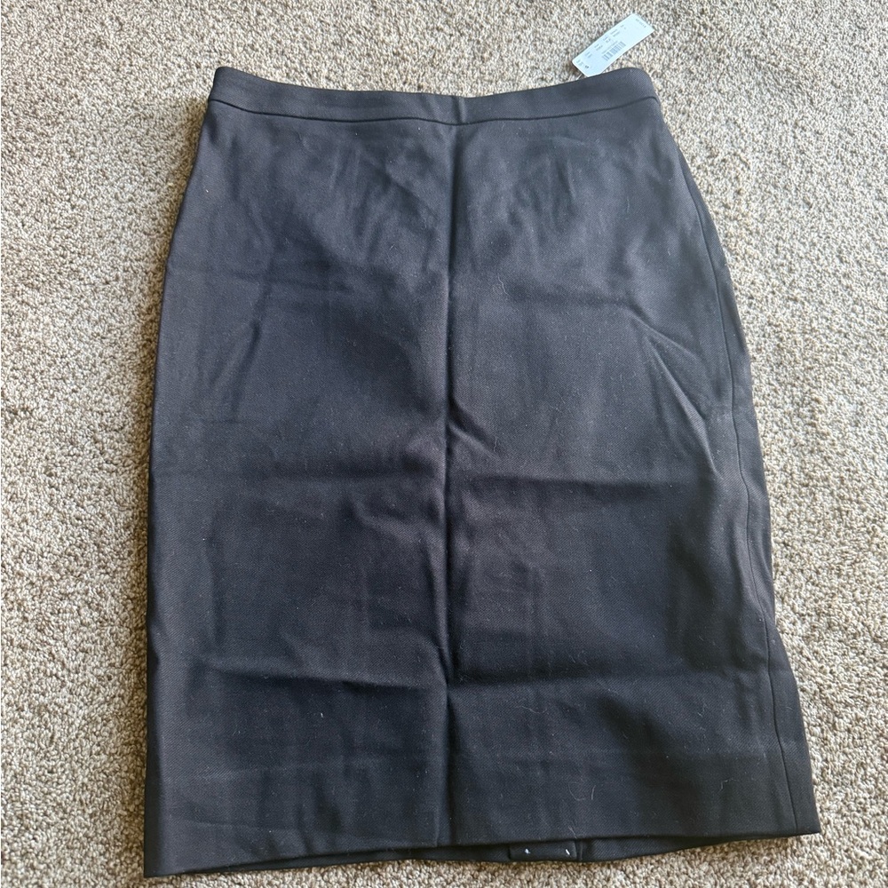 J. Crew black skirt